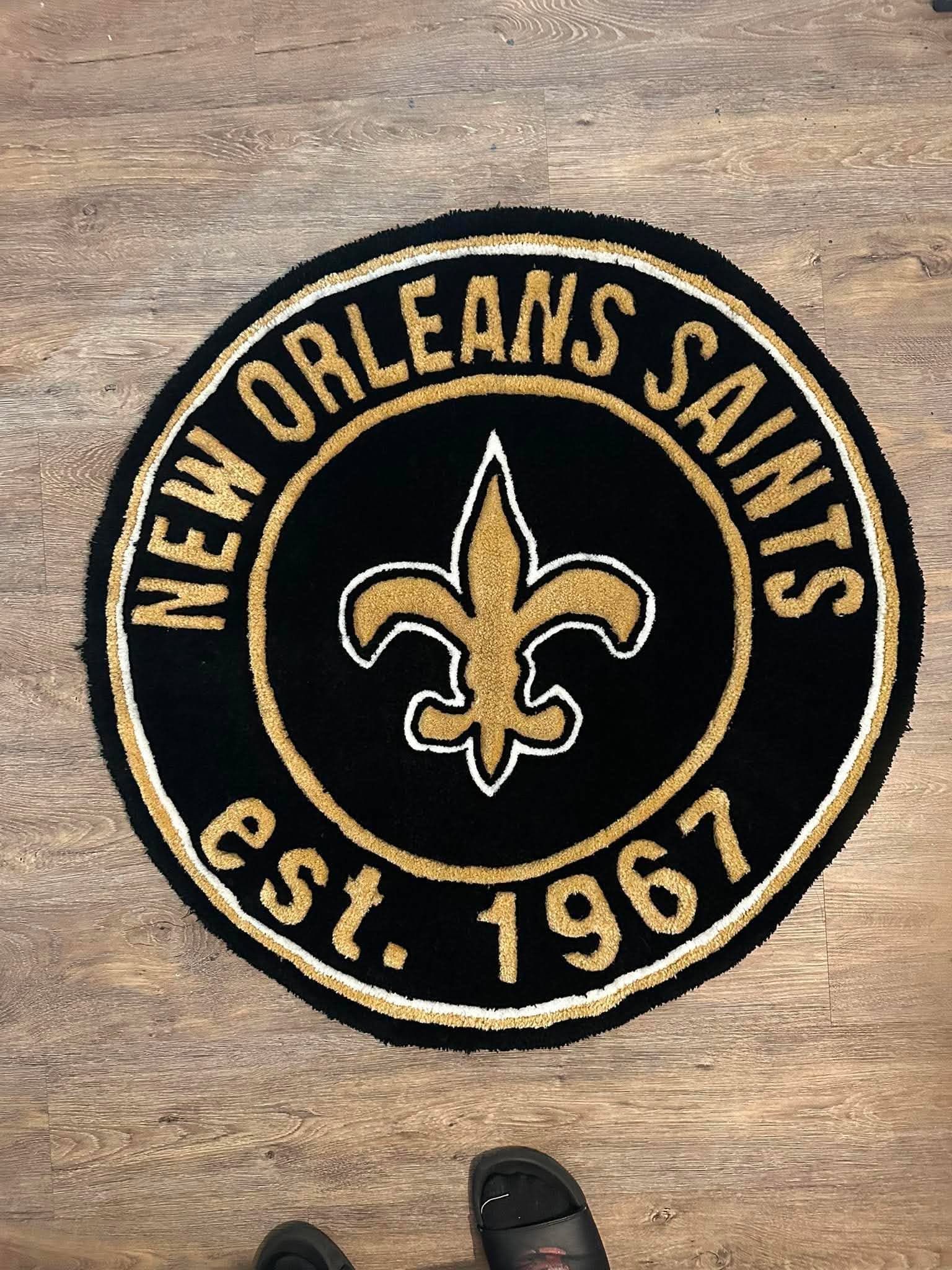 Custom tufted rug by Stubbs' Rugz