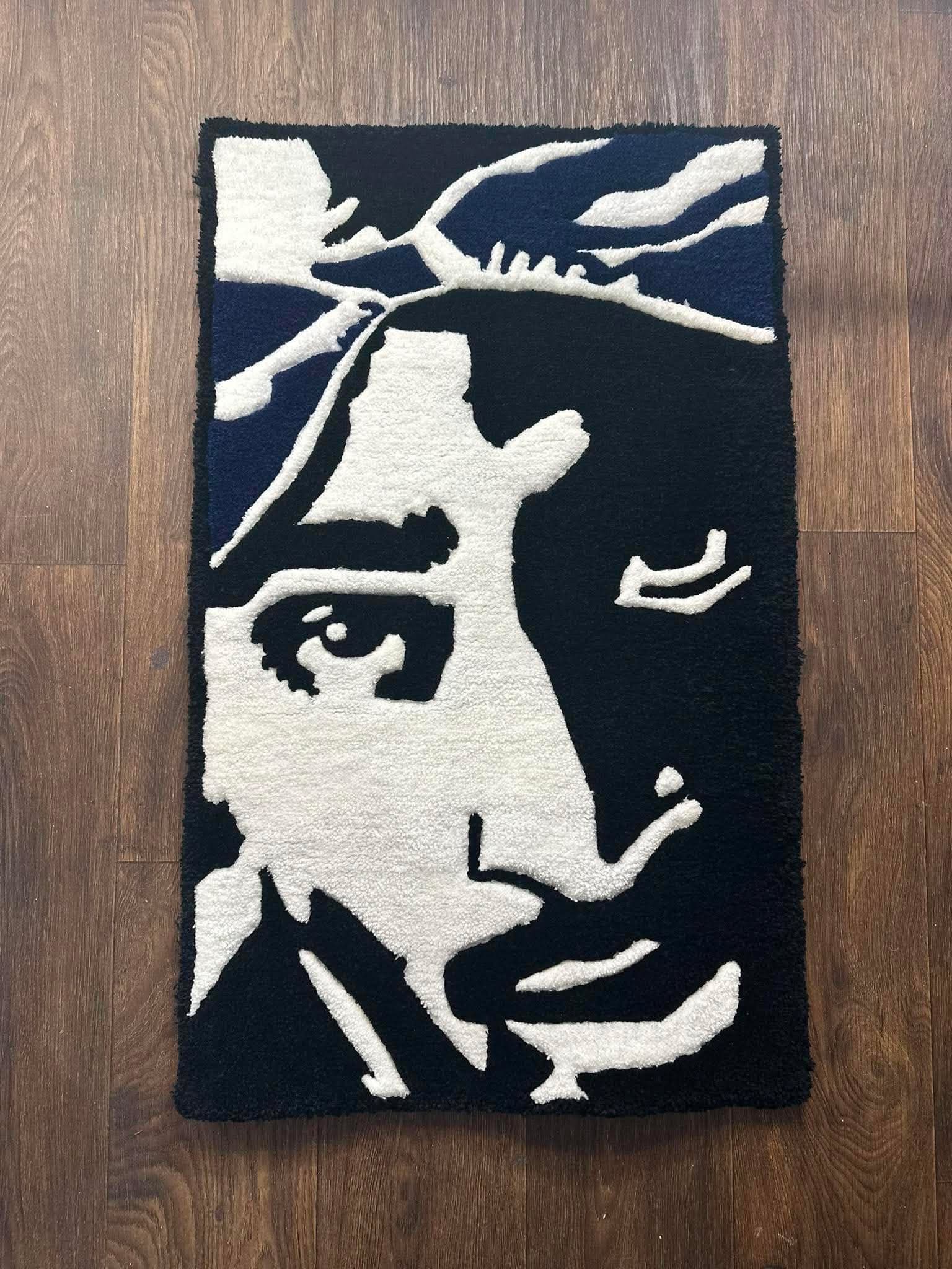 Custom tufted rug by Stubbs' Rugz