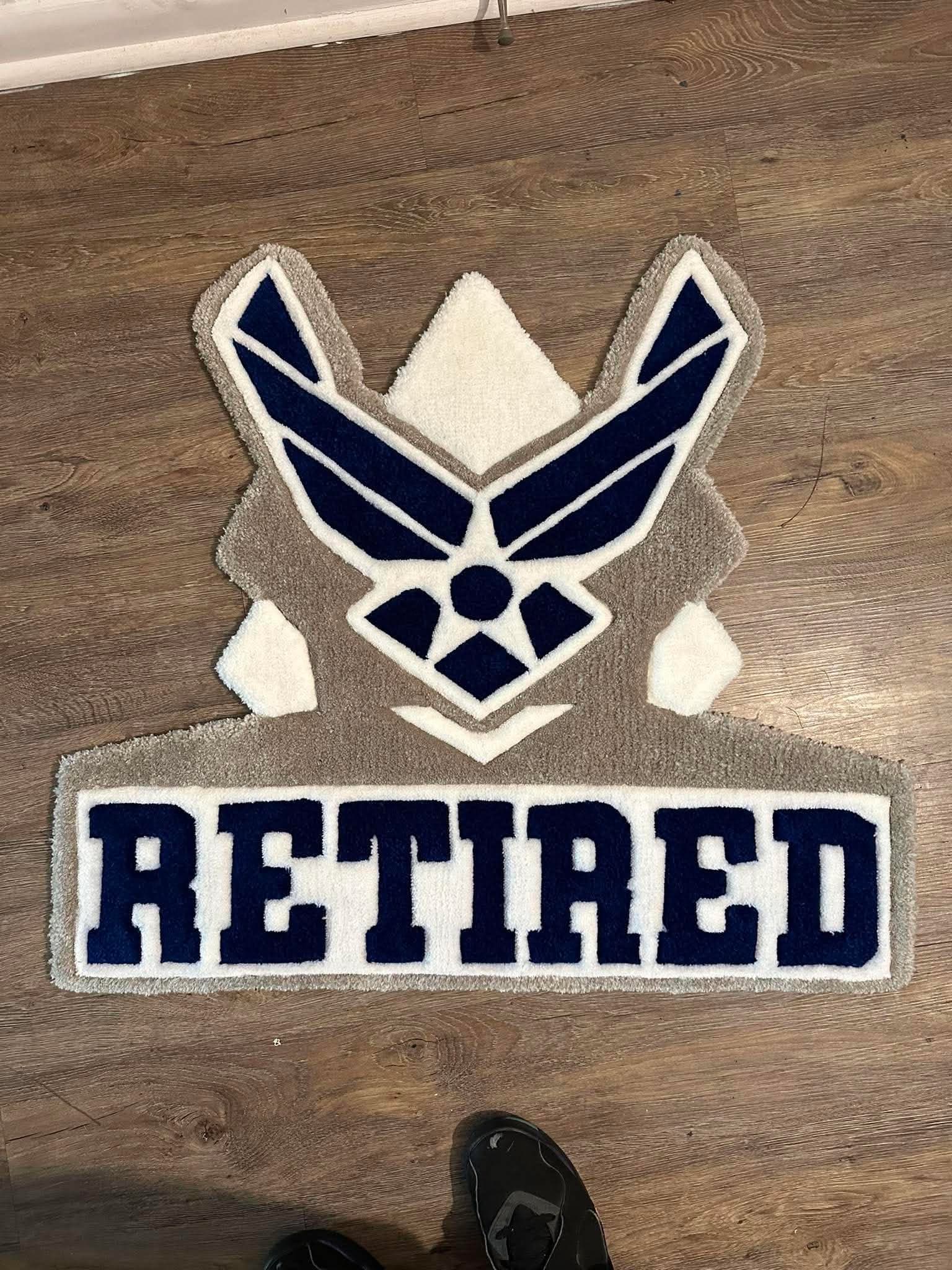 Custom tufted rug by Stubbs' Rugz