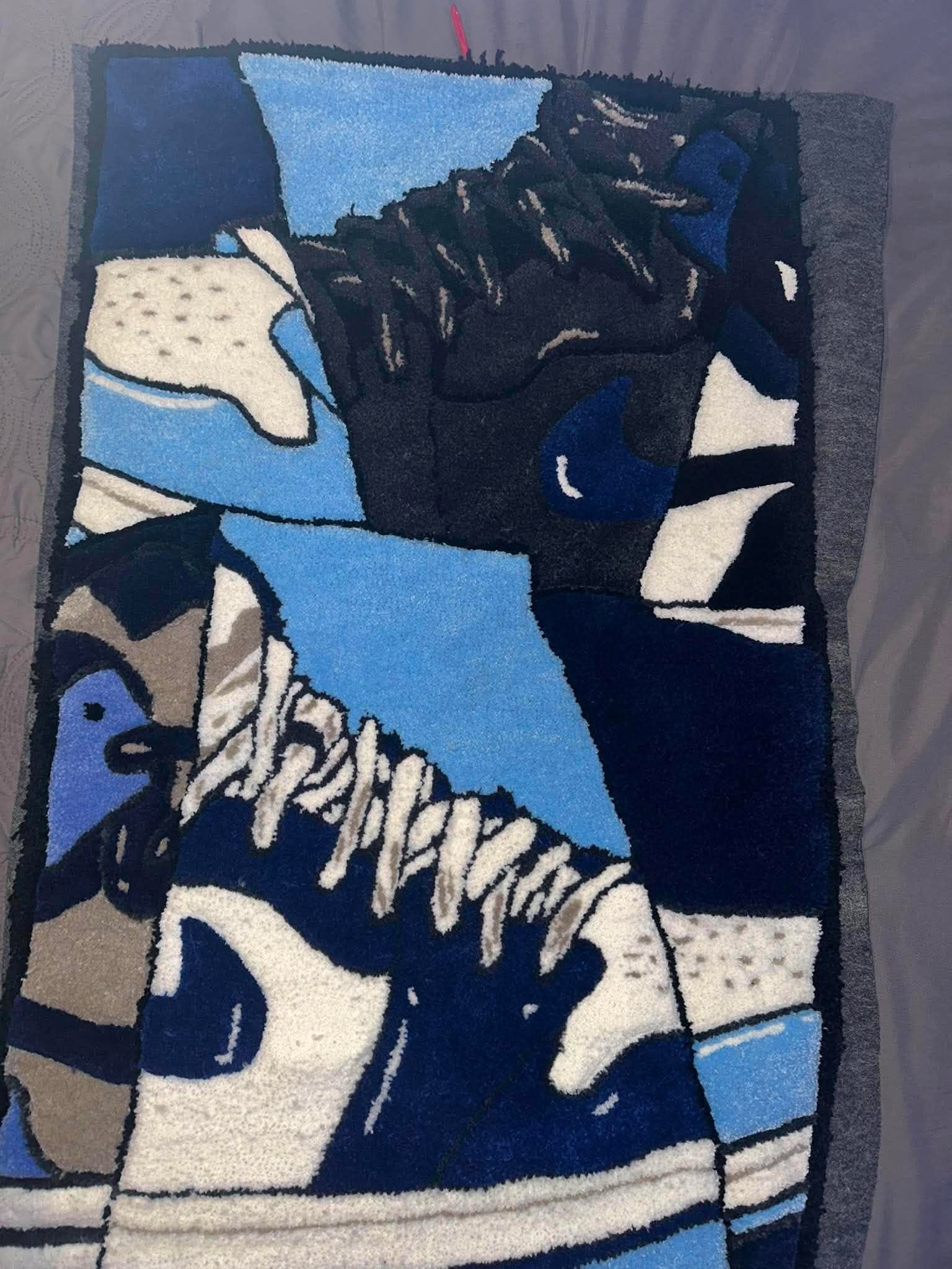 Custom tufted rug by Stubbs' Rugz